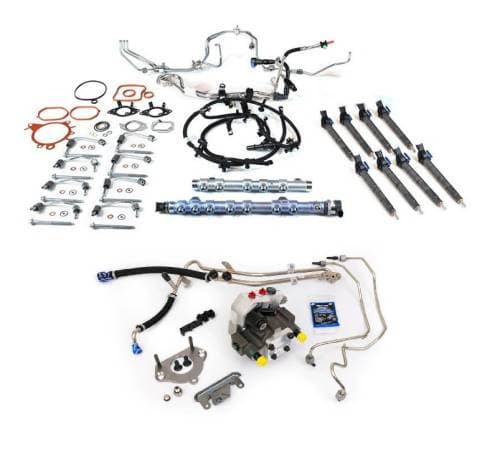Bosch/Motorcraft/Alliant Fuel System Contamination Repair & Solution Kit for Ford (2011-14) 6.7L Power Stroke (includes S&S DCR Pump)