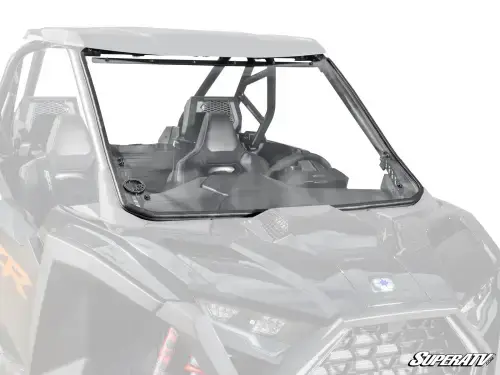 SuperATV Scratch-Resistant Full Windshield for Polaris (2025) RZR Pro S (Scratch-Resistant Polycarbonate - Light Tint)