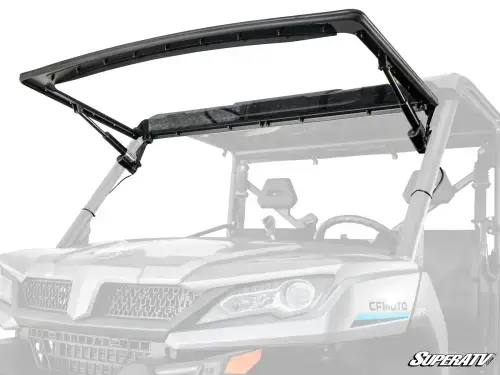 SuperATV Maxdrive Power Flip Windshield for CFMoto (2019-20) Uforce 1000