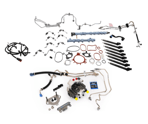 Bosch/Motorcraft/Alliant Fuel System Contamination Repair & Solution Kit for Ford (2017-19) 6.7L Power Stroke (includes S&S DCR Pump)