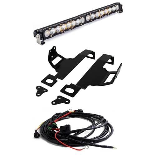 Baja Designs S8 20 Inch Bumper Light Kit for Ford (2011-16) F-250/350 Super Duty, Driving/Combo Light Pattern, Clear Lens