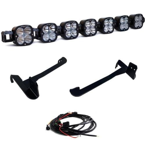 Baja Designs XL Linkable Bumper Light Kit for RAM (2019-24) 2500/3500/4500/5500, Multi-Pattern Light Pattern, Clear Lens, Toggle Wiring