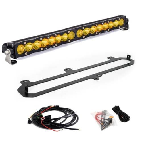 Baja Designs S8 20 Inch Replacement Kit for Toyota (2022-25) Tundra TRD Pro, Driving/Combo Light Pattern, Baja Amber Lens
