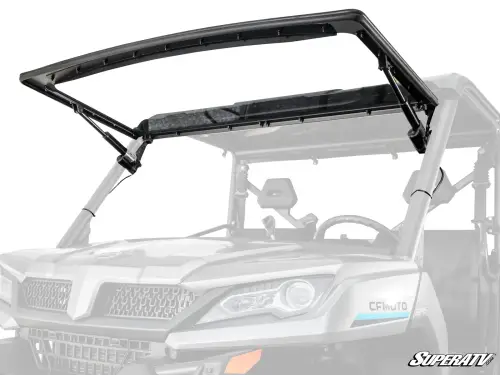 SuperATV Maxdrive Power Flip Windshield for CFMoto (2021-25) Uforce 1000