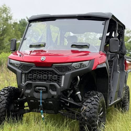 High Lifter Seizmik Toolless Versa-Vent Windshield for CFMoto (2025) U10 Pro (UV Resistant)