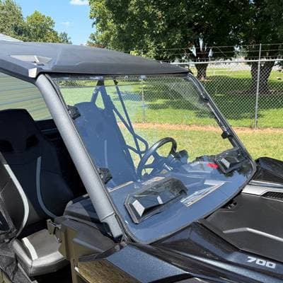 High Lifter Seizmik Toolless Versa-Vent Windshield for Can-Am (2018-26) Maverick Trail (UV Resistant)