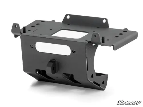 SuperATV Winch Mounting Plate for Can-Am (2024-26) Maverick R (6000 lb)