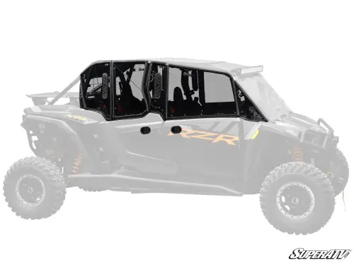 SuperATV Hard Cab Enclosure Doors for Polaris (2024-26) RZR XP 4 (No Rear Windshield)